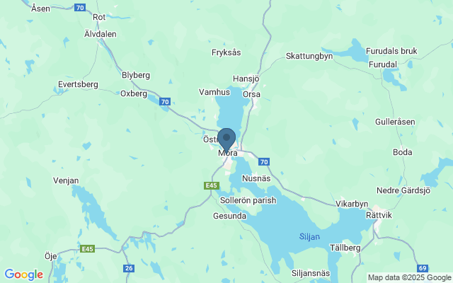 Kaart met locatie Tomteland